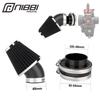 NIBBI Motorcycle 54mm/48mm/42mm/37mm Air Filter Joint Interface Adapter Air Cleaner CNC Intake Manifold for Honda Suzuki Motor