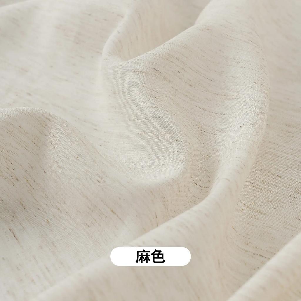 0.5m/1m/5m Breathable Cotton and Linen Fabric for Sewing Dresses T-shirts Shirts Pants Handmade DIY Clothing Fabrics 152g/m²