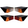 APSMOTIV Tail and Indicator Light Set 12 Volt Compatible with Deutz Tractor 11002402A11002502