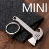 1pc Multifunctional Mini Portable Bottle Opener with Key Ring , Durable Metal EDC Tool for Camping, Hiking & Outdoor Adventures, Compact
