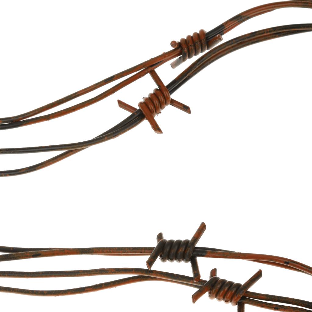 Vitex Wire Hens Night Party Fake Plastic Barbed Brown Wire Halloween Decor