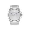 Calvin Klein Quartz Watch Steel Bracelet Silver Dial Men watches 25200456