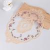 Heat Insulation Embroidery Placemat Exquisite Flower Coasters Vintage Lace Coaster  Photo Props