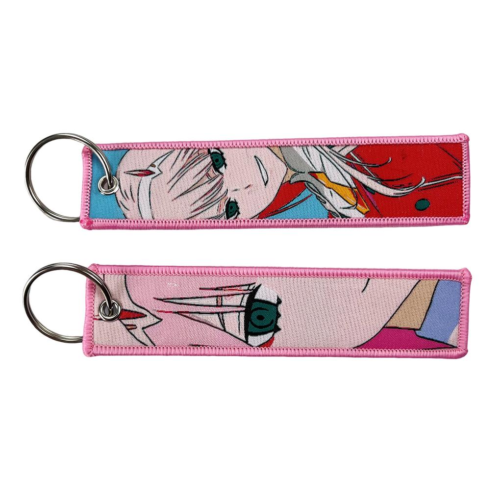 Anime Schloss Schlüsselanhänger Fan Geschenke Jet Tags Stickerei Schlüsselanhänger Niedlicher Auto Anhänger Schlüsselanhänger Schmuckstück Tasche Geldbörse Anhänger Zubehör Geschenke