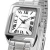 CASIO Casio Standard Cheap Casio Quartz Watch with Brass and Stainless Steel Women's Case, Silver, LTP-V007D-7B [Used]
