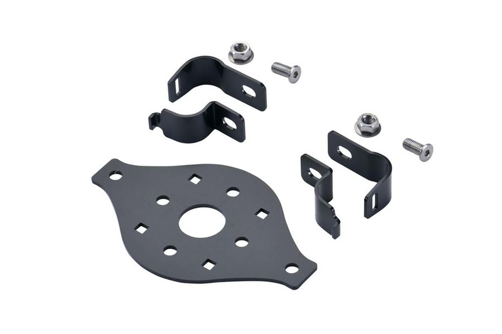 NEOPLOT Rear Carrier Multi-Mounting Bracket for RV RotopaX NPRX-M3 Multi-Mount Bar - 8 Hole Black