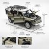 Large 1:18 Land Rover Defender SUV Off-road Alloy Model Car Diecast Toy Car Collection Simulation Sound Light Children Day Gifts