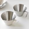Espresso Extraction Cup 304 Stainless Steel with Scale Thickened Exquisite Ounce Coffee Cup Home Kitchen Cafe Accessories