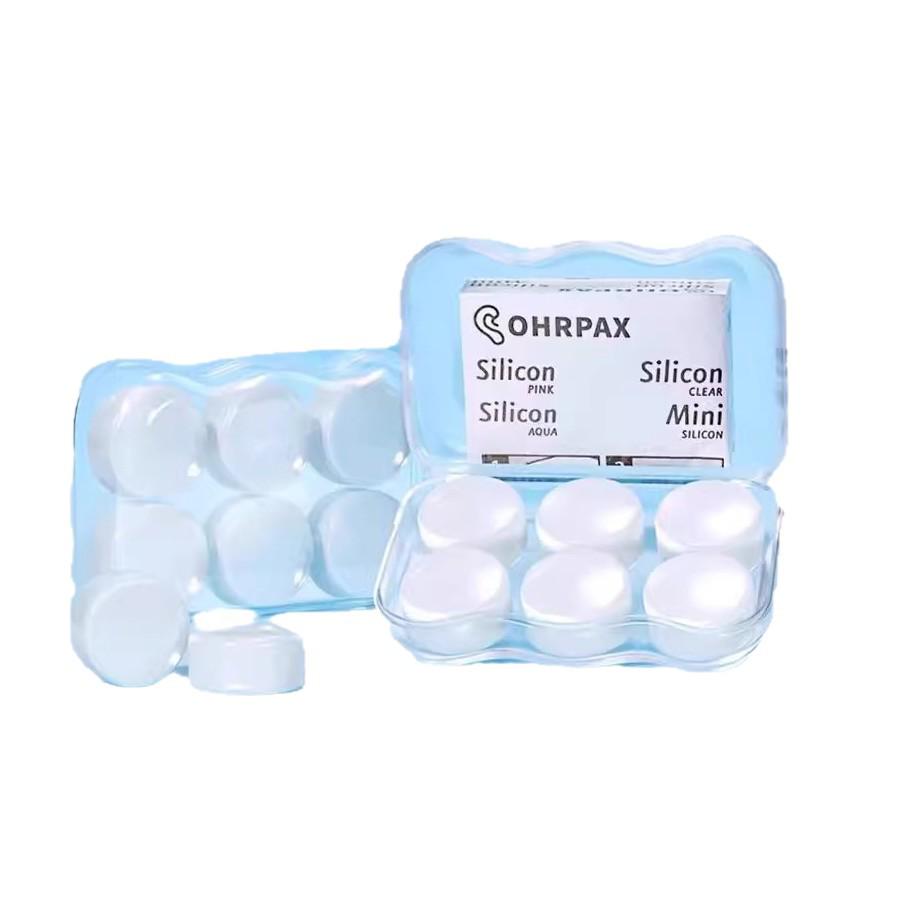 German Silicone Earplugs: Noise-Cancelling for Sleep, Study, Dorms, and Snoring