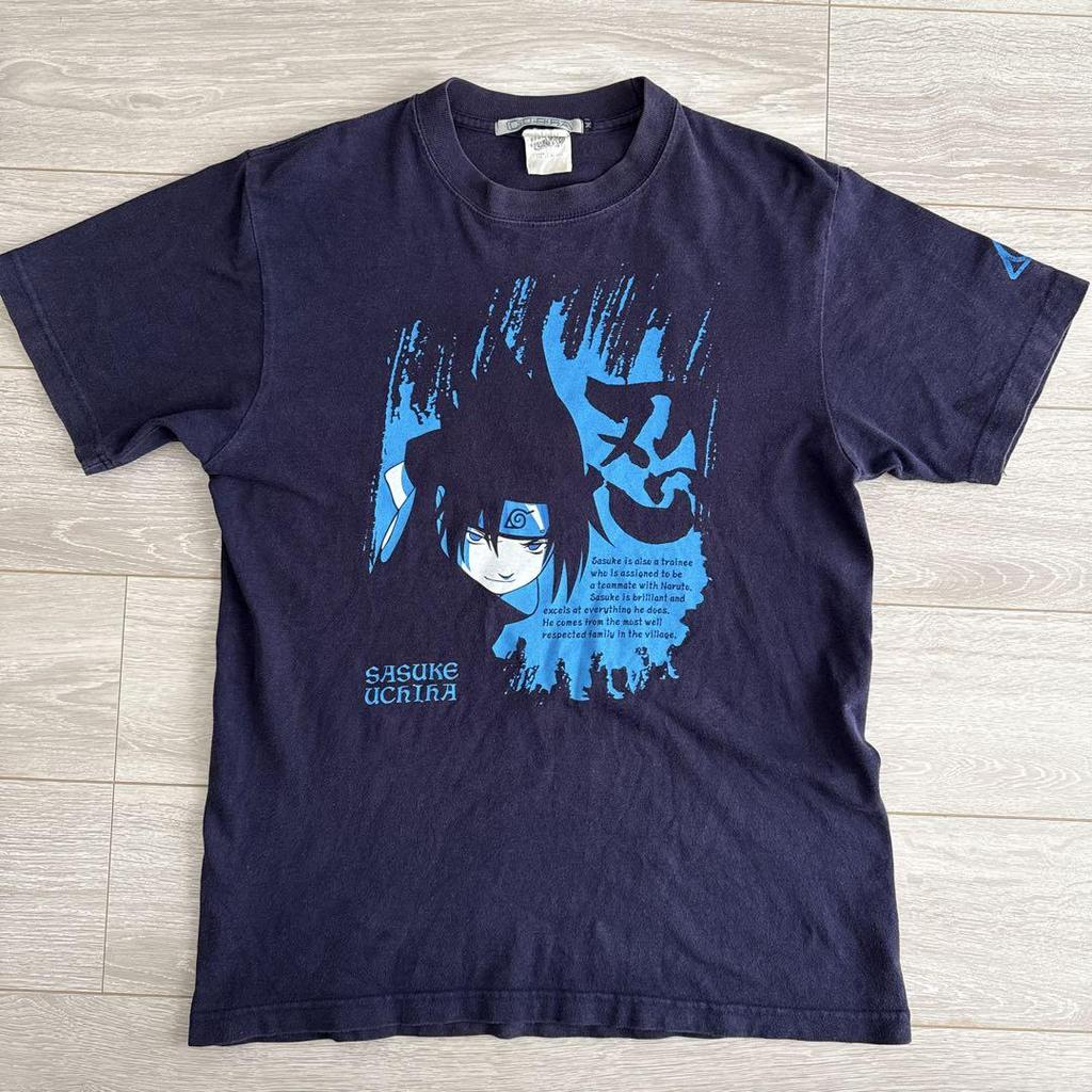[USED] Rare Naruto Sasuke Childhood T-shirt, Anime, Y2K, Grunge, Vintage Clothing