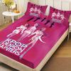 3-teiliges K-Pop Dämonenjäger Bedrucktes kernloses Bettlaken-Set Mehrere Größen Weiche Bettdecke Schlafzimmer Bettwäsche Maschinenwaschbar