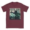 Mens Young Miko 90s Vintage T Shirts  Cotton Tops Funny Short Sleeve Round Collar Tees Graphic TShirts