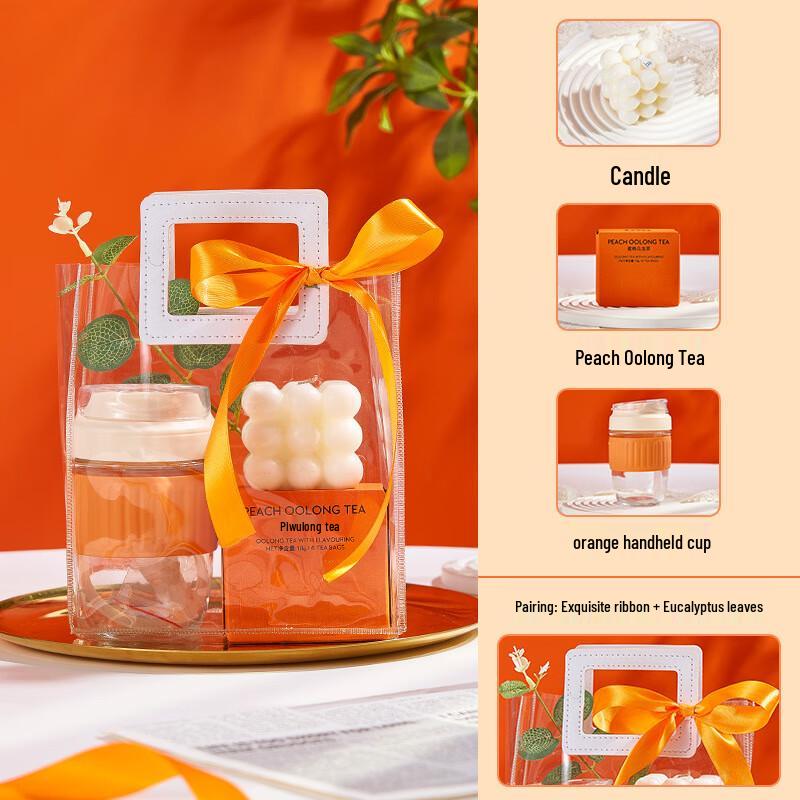 Festive Employee Souvenir Gift Sets Orange 06