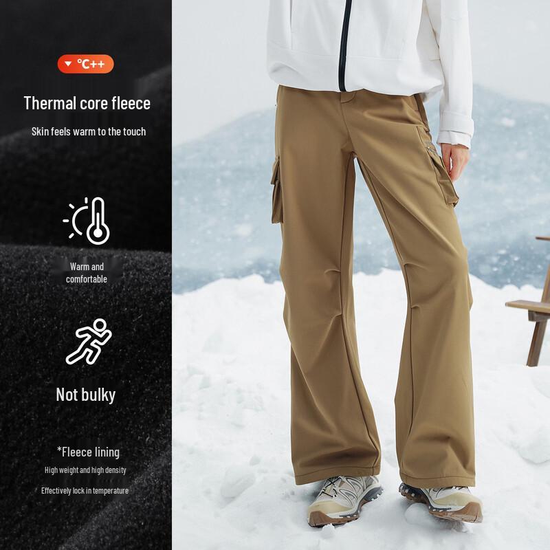 Navigare Women's Outdoor 3-Proof Straight-Leg Cargo Pants