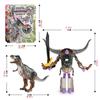 Assembling Dinosaur Model Conversion Robot Toy Action Figure Gift