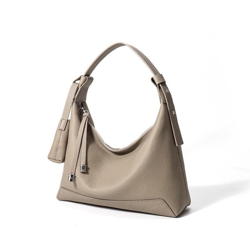Large-capacity Wind Tote Bag Genuine Leather Single-shoulder Women's Fashionable Crossbody Bag