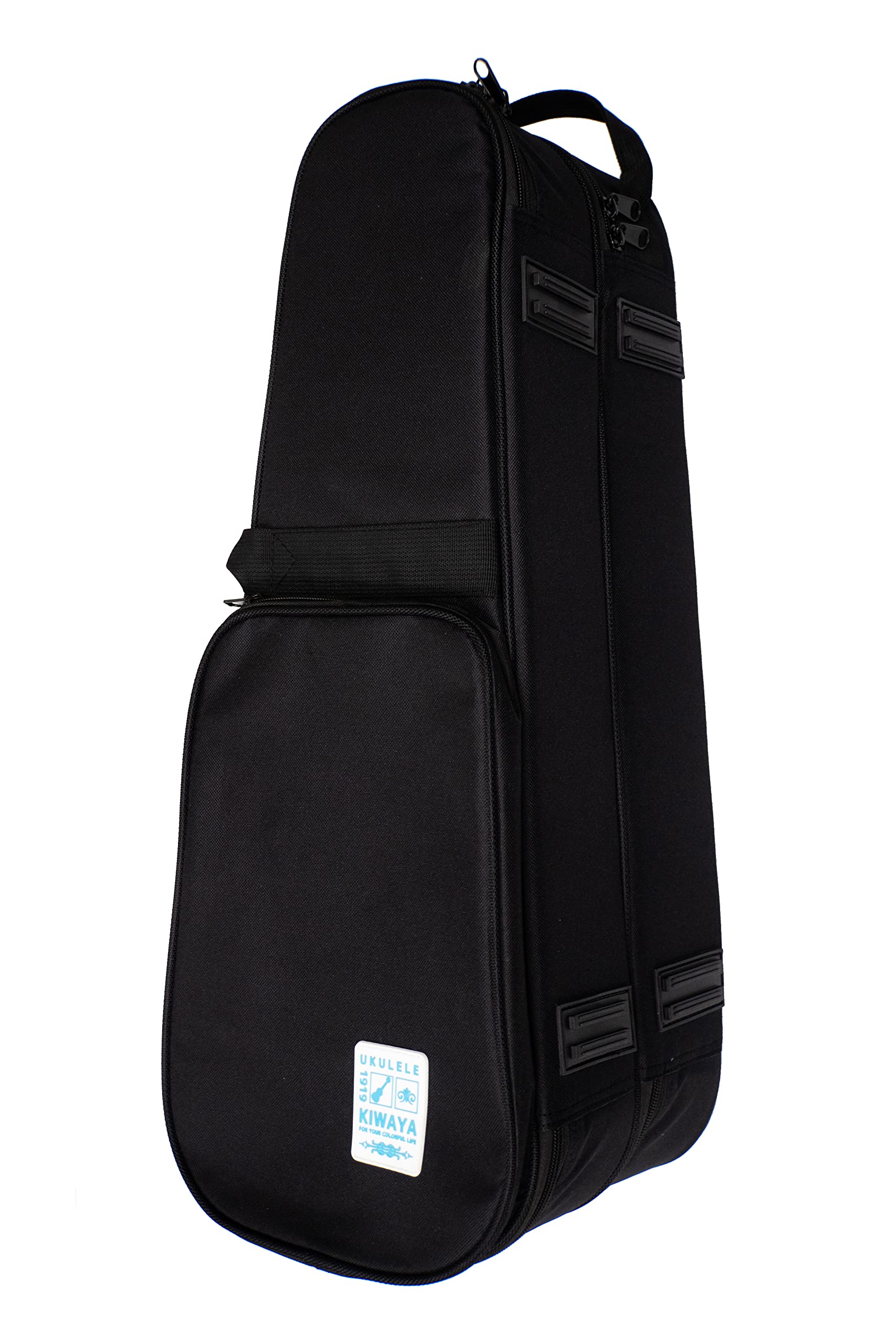 

Ukulele Light Case for Tenor Holds 2 Ukuleles and with Retractable Shoulder Black [KIWAYA] KLC-D-Ten/BK Size, (Durable Lightweight, Strap)