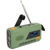 Hand Crank Solar Radio LCD Screen 3 Charge Modes Support DAB FM BT Portable Emergency Weather Radio