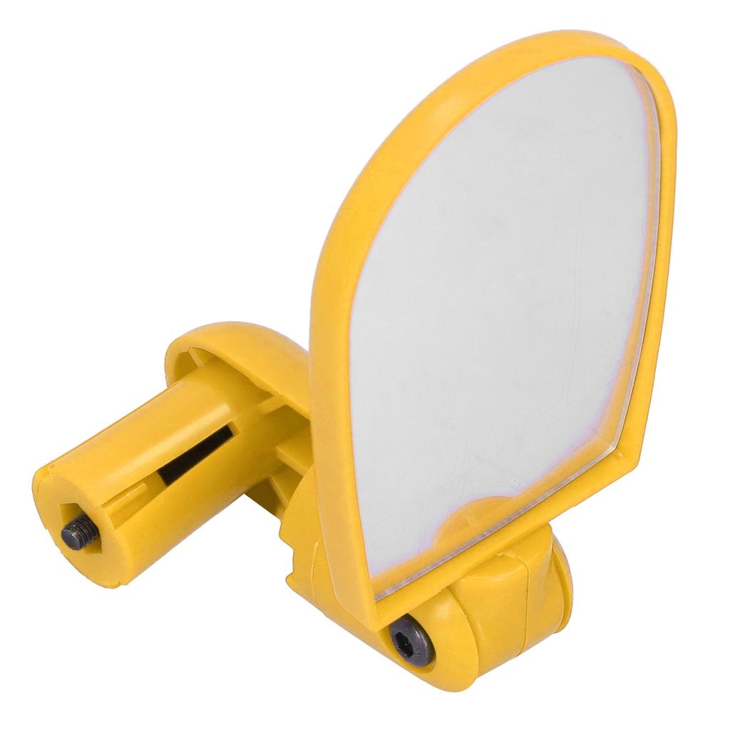 Bike Rearview Mirrors 360 Degree Rotatable Universal Bicycle Cycling Handlebar MirrorsYellow