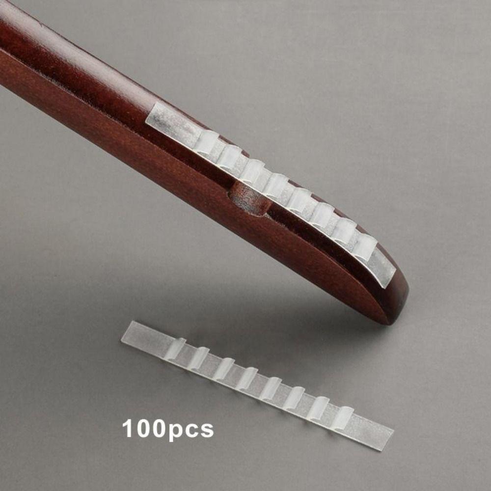 100PCS Adhesive Backing Adhesive Non Skid Tape Hanger Anti-Shedding Tape  Cloth Shop