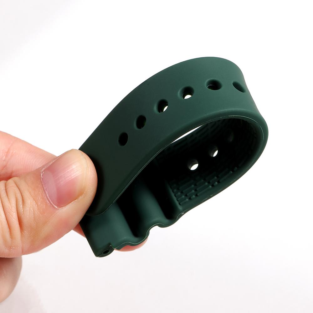 22mm Gummi-Silikon-Uhrenarmband für Seiko Nein. 5 SKX009 Prospex Uhrenarmband Elektronisches Armbanduhr-Armband Sport Taucheruhr Armband