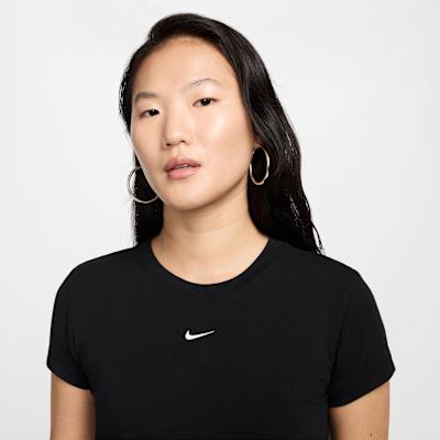 Nike Sportswear T Shirt Women's Black/White