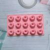 1pc 15 Holes Spiral Shape Silicone Cake Mold Mousse Dessert Baking Chocolate Donuts Bakeware Pastry Mould