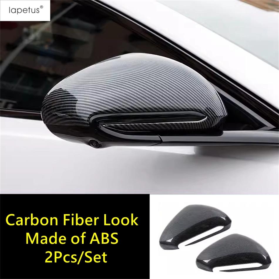 For BYD Seal EV  - 2025 Car Side Rear View Mirror Caps Shell Decoration Cover Trim ABS Chrome / Carbon Fiber Accessories