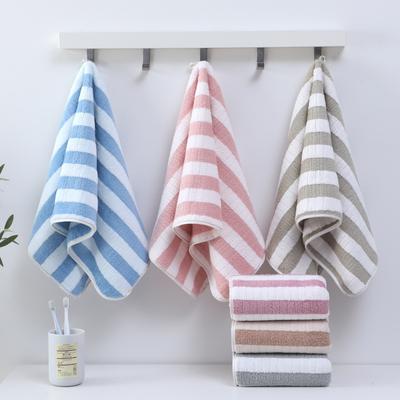 Handtuchset mit Streifenmuster, weiches Handtuch, Badetuch, schnelltrocknende, saugfähige Handtücher für das Badezimmer