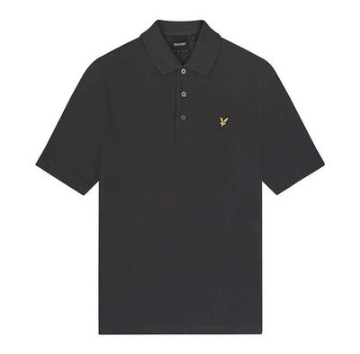Lyle & Scott Gładkie polo z krótkim rękawem