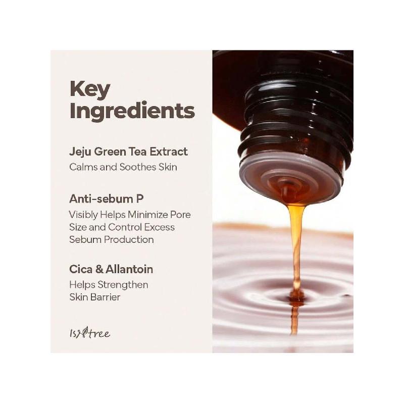 Isntree Green Tea Fresh Toner 200ml | Korean Skincare | Toner For Oily Skin | Sebum Control | Hydrating And Refreshing