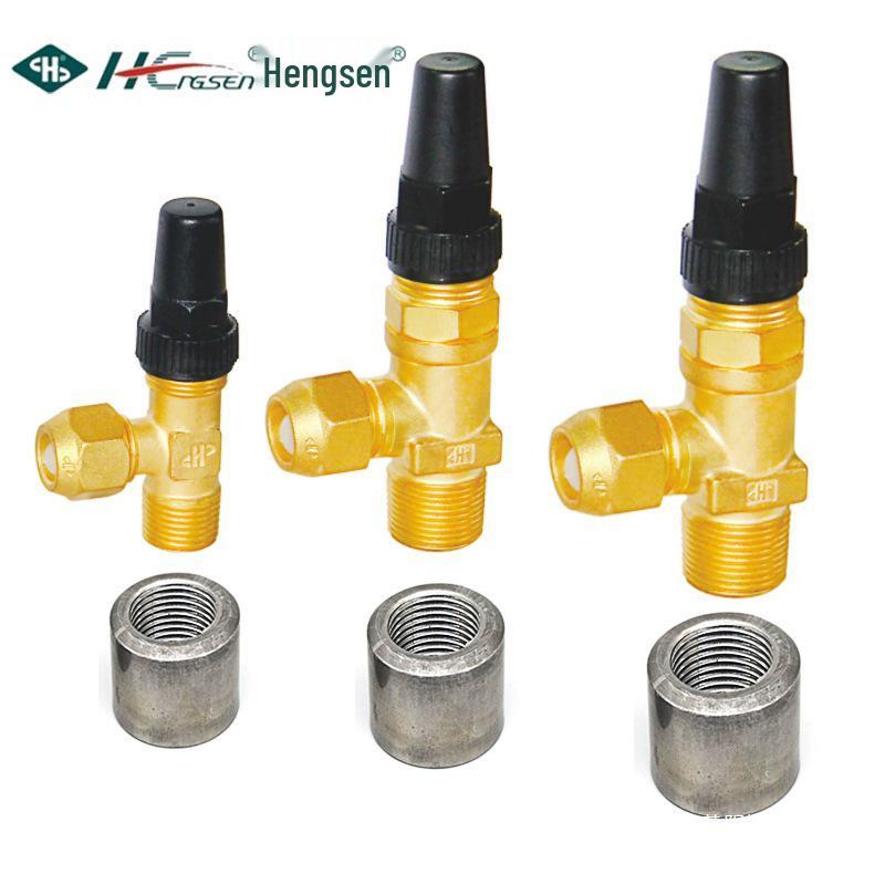 Refrigeration Equipment Right Angle Copper Valve: 6-19 Manual Stop Valve for Air Conditioning Liquid Storage