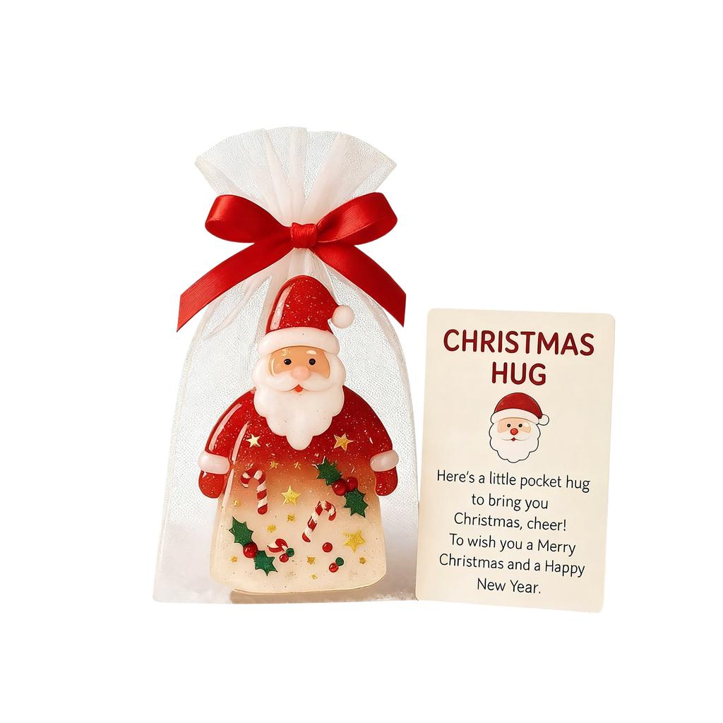 Christmas Gifts, Santa Hug Pocket Gifts