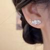 Camellia Earrings, Premium Elegant Jewelry. Perfect for Daily Wear & Weddings, Ideal Gifts for Girlfriends, Classmates & Friends.