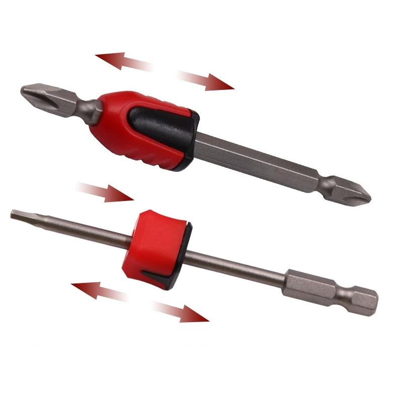 1/5Pcs Screw Holder Tool - Plastic Screw Positioning Guide For Woodworking Drilling With Non-Slip Grip & Depth Control - Carpent