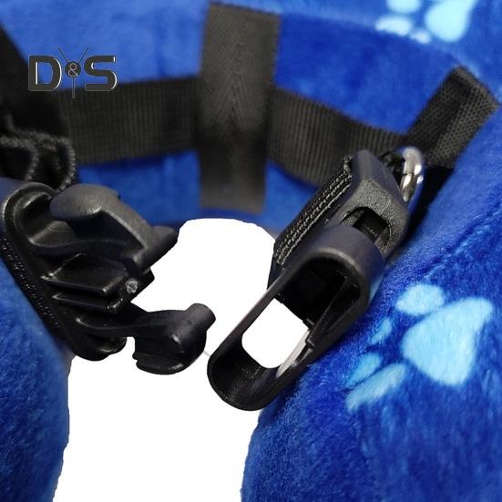 Inflatable Dog Cone Collar for Large Dogs Cats Adjustable Soft Dog Surgery Collar Pet Licking Prevention Donut Collar