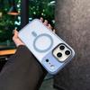 Matte Translucent Phone Case for For Iphone 17 Air 16 15 14 Plus 13 12 Pro Max for Magsafe Wireless Charge Shockproof Cover