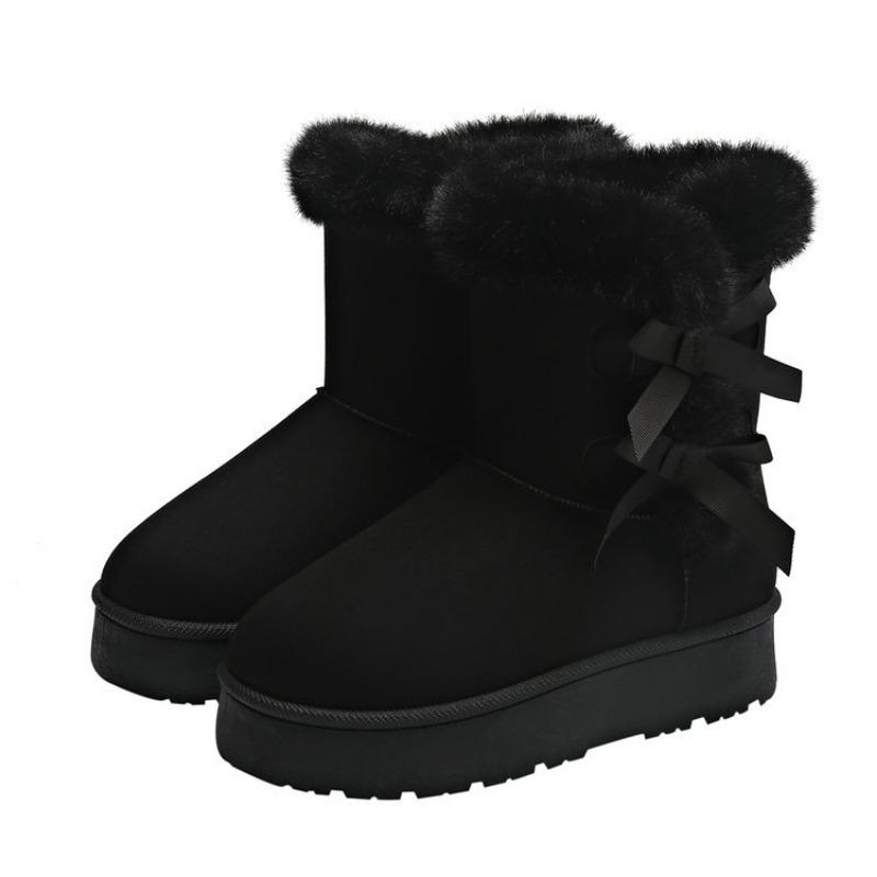 Winter new thick-soled velvet thickened snow boots women's warm towel short boots cotton shoes women