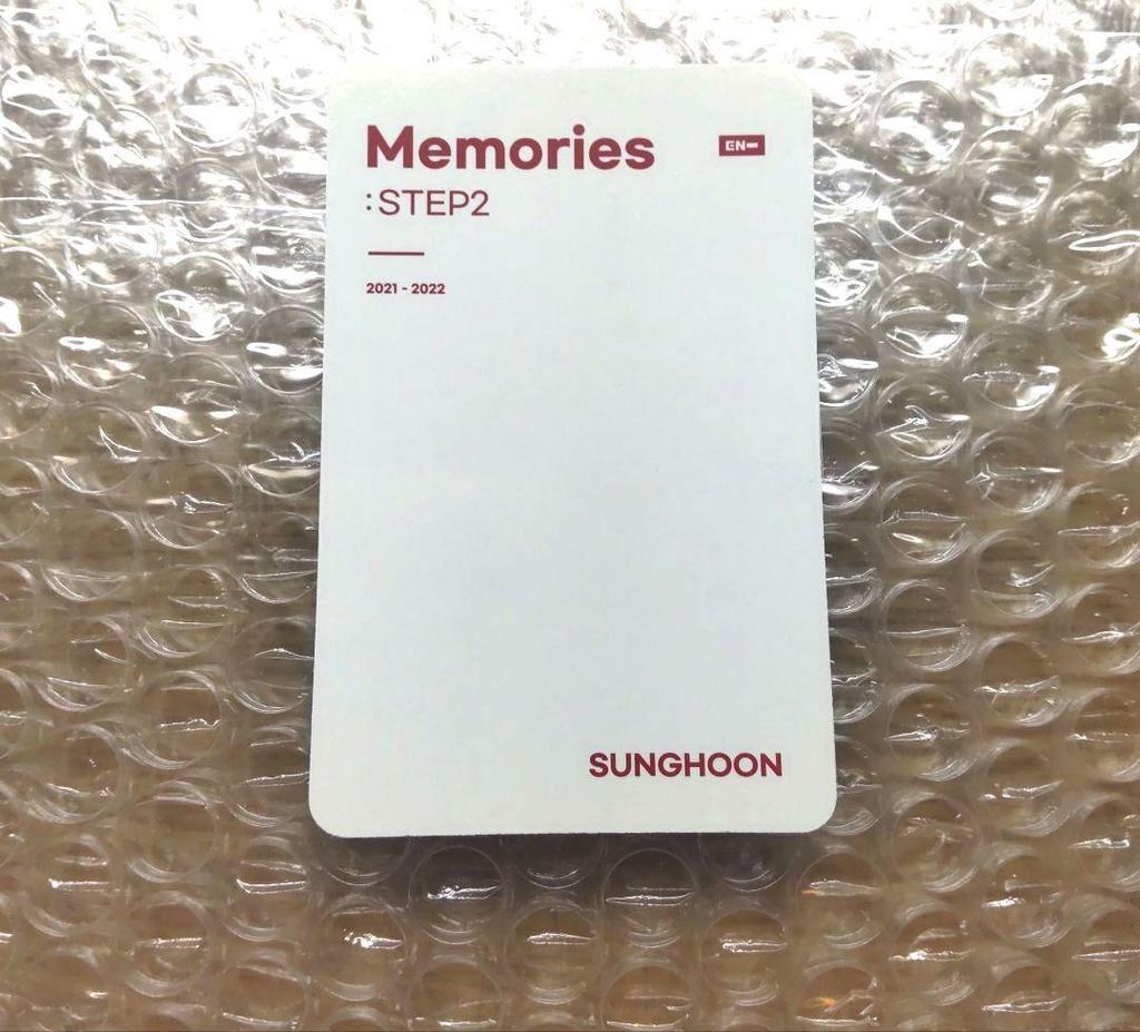 [USED] ENHYPEN Sunghoon Memories STEP2 No Omissions