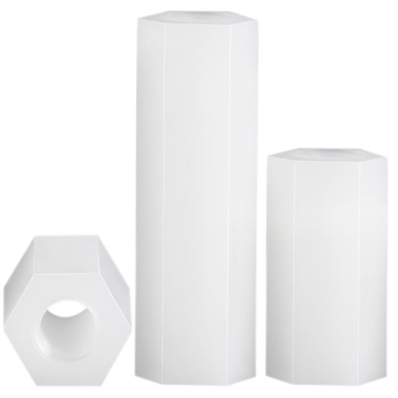 Nylon Hexagonal Double-Pass Spacer Column with Internal Thread for PCB, M2/M3/M4
