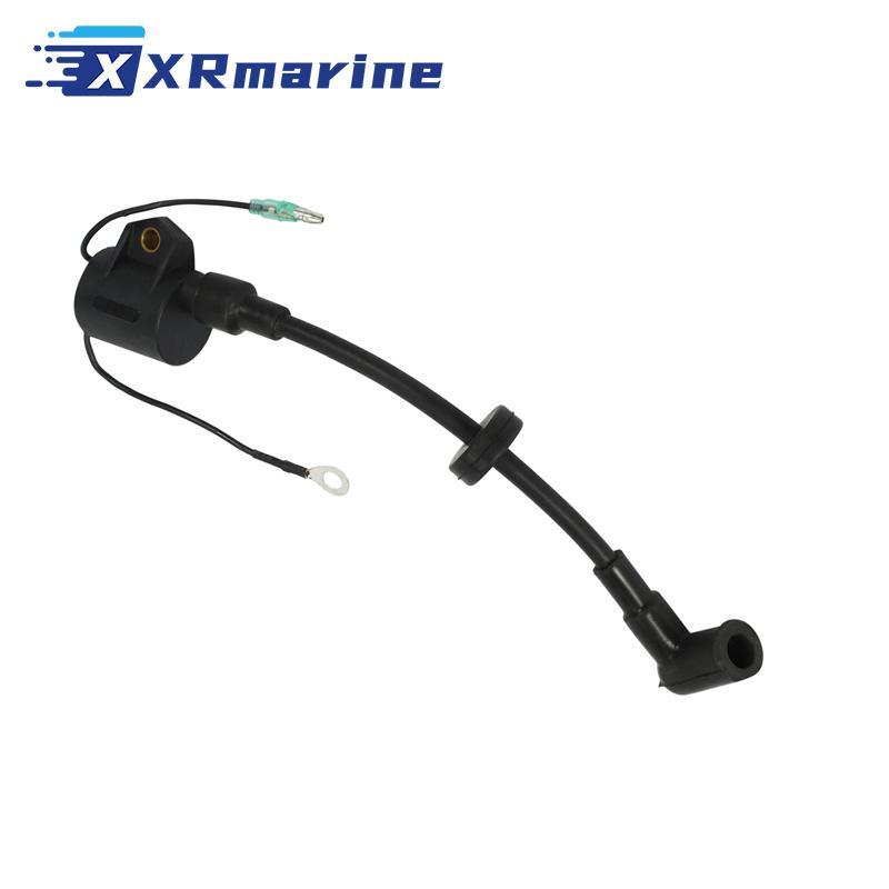 Ignition Coil Assy 61N-85570-10-00 for Yamaha 61N-85570-00 2Str 25HP 30HP C30 Outboard Motor 61N-85570-10 61N-85570 00 18-5113