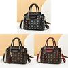 2023 New Style Women's Handbag Large Capacity Shoulder Bag Fashion Street Trend Pu Material Mom Bag