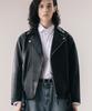 Flask Lambskin Oversized Rider Jacket - Unisex