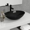 Day and Night - Day and Night Black Glass Sink 50x37x14 Cm