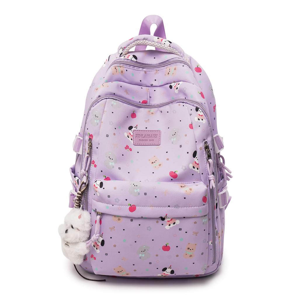 Schoolbag cute college style versatile small fresh backpack new middle school college student schoolbag Korean version leisure travel backpack