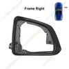 For Tesla Model Y -2026 Juniper Side External Rearview Mirror Carbon Pattern Cover Lower Caps Bottom Shell Frame Replacement