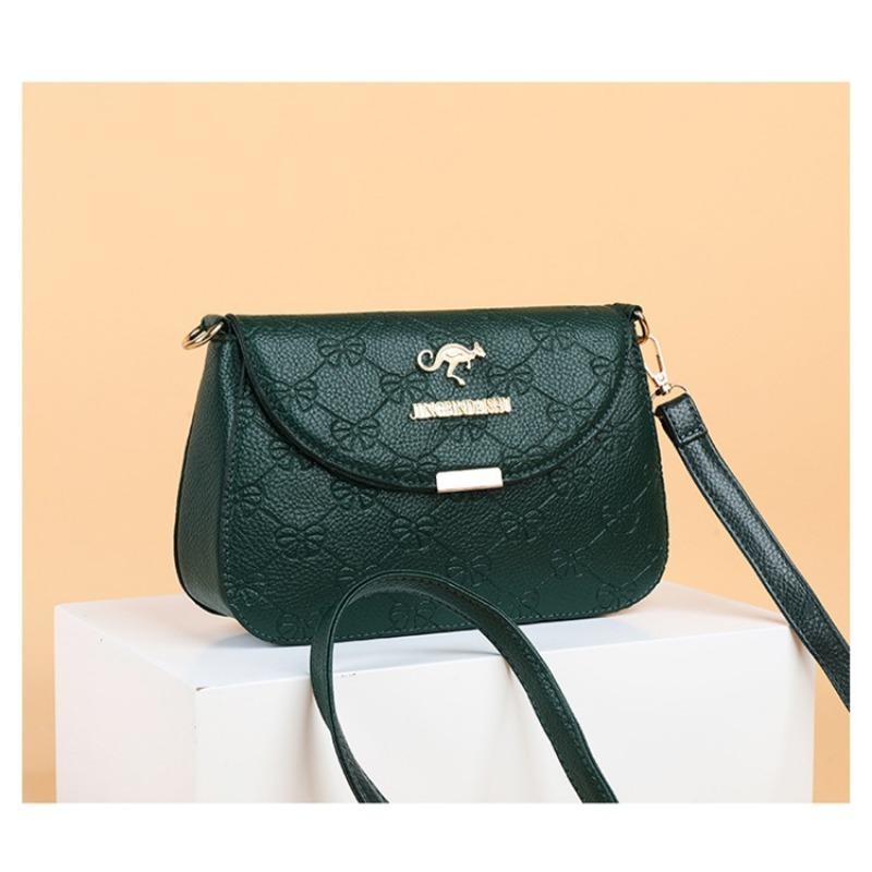 PU Soft Leather Texture New Women Bag Crossbody Bag Minimalist Large Capacity Mini Square Bag Casual Fashion Shoulder Bag