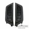 Piar Front Left Right Bumper Fog Light Bezel Trim Cover For 17-19 Honda CR-V LX
