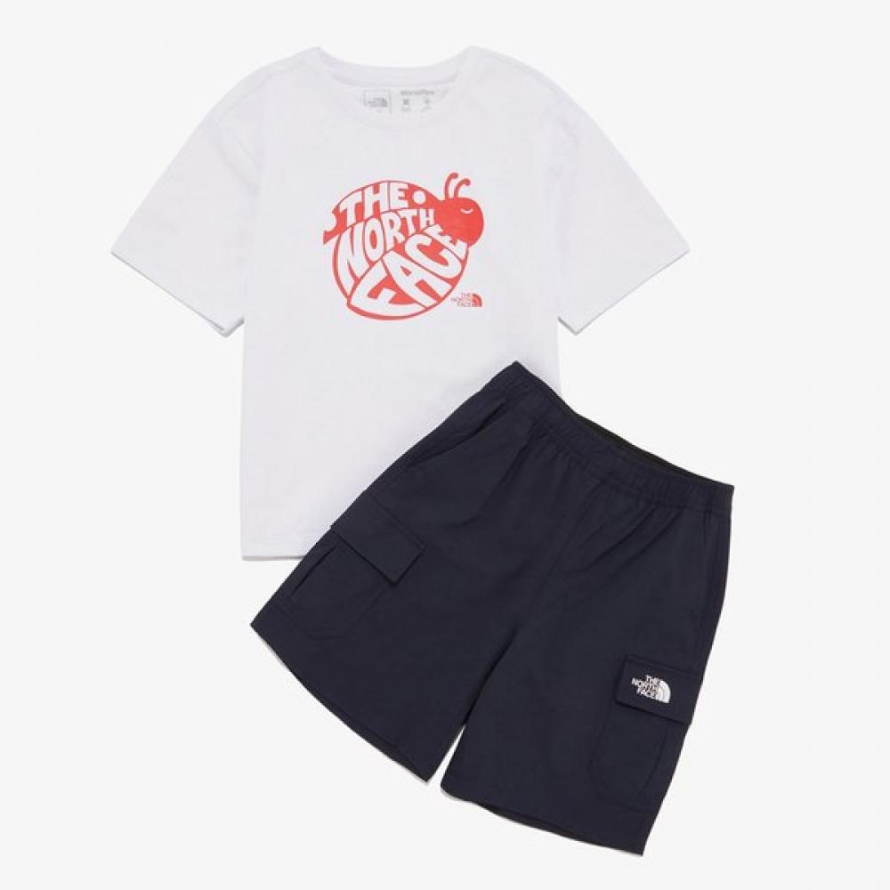 

The North Face Kids Campground Ex Crew Set White WHITE/110