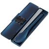 Skater Combi Set, Antibacterial, Chopsticks and Spoon Set, Chopsticks 21cm, Midnight Blue, CCS45SAAG